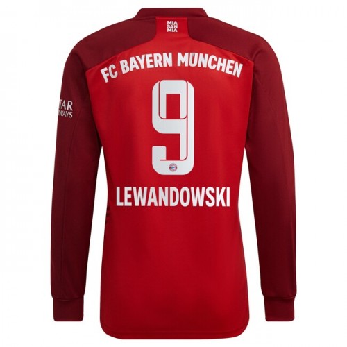 FC Bayern München Dres Robert Lewandowski 9 Domaći 2021/22 Dugim Rukavima FC Bayern München Dres Robert Lewandowski 9 Domaći 2021/22 Dugim Rukavima